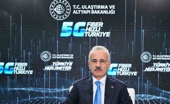 Bakan Uraloğlu: "5G hizmetlerini 2 yıl içerisinde ülkemizin her noktasında hizmete sunmayı hedefliyoruz"