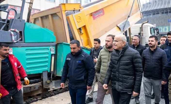 Başkan Er: "Kışla caddesi-kız meslek lisesi arası önümüzdeki hafta trafiğe açılacak"