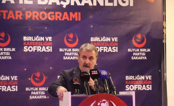 BBP Genel Başkanı Destici: "İşledikleri açık bir savaş suçudur ve mutlaka Trump da Netanyahu da yargılanmalıdır"