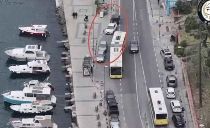 Beykoz’da dron destekli trafik denetimi: 58 araca 190 bin lira ceza