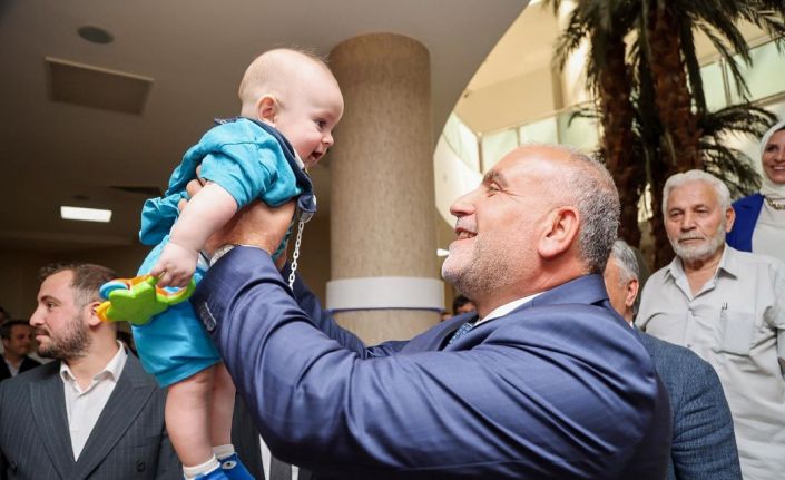 Bu ilçede bebek sahibi olan ailelere 6 bin TL nakdi destek