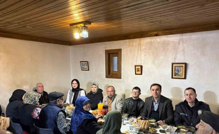 Çavdarhisar Kaymakamı Ak, şehit aileleri ve gazilerle iftarda bir araya geldi