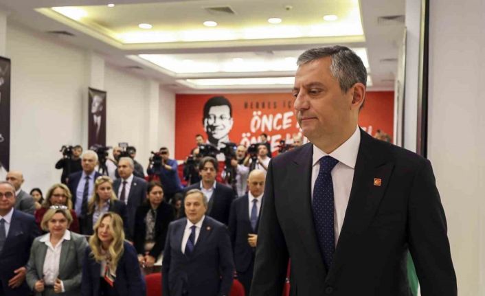 CHP Genel Başkanı Özel: "Trump ve Netanyahu ikilisinin bölgemizi kana bulamasına karşı duruyoruz"