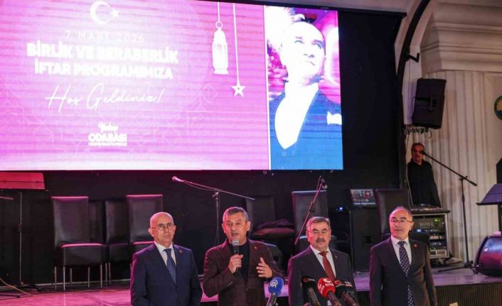 CHP Genel Başkanı Özel: "Trump’ın kurduğu düzen, yeni dünya düzeni olamaz"