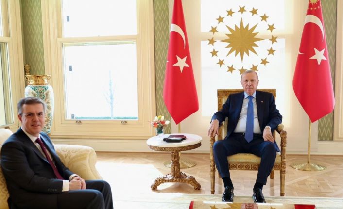 Cumhurbaşkanı Erdoğan, İhlas Holding Yönetim Kurulu Başkanı Ören’i kabul etti