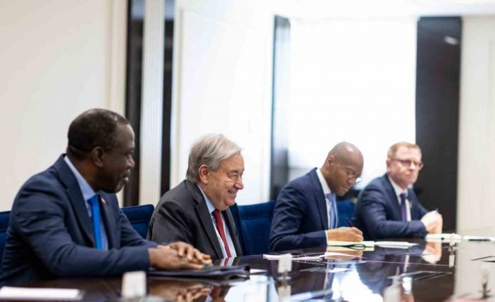 Dışişleri Bakanı Hakan Fidan, Birleşmiş Milletler Genel Sekreteri Antonio Guterres ile Ankara’da bir araya geldi.