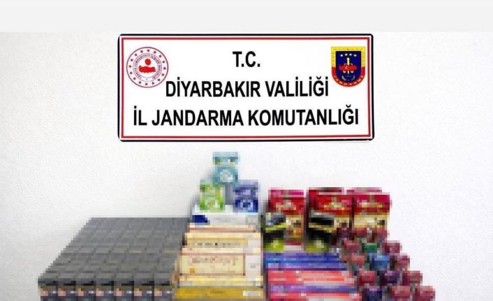 Diyarbakır’da çok sayıda gümrük kaçağı ürün geçirildi, 48 şüpheliye yasal işlem yapıldı
