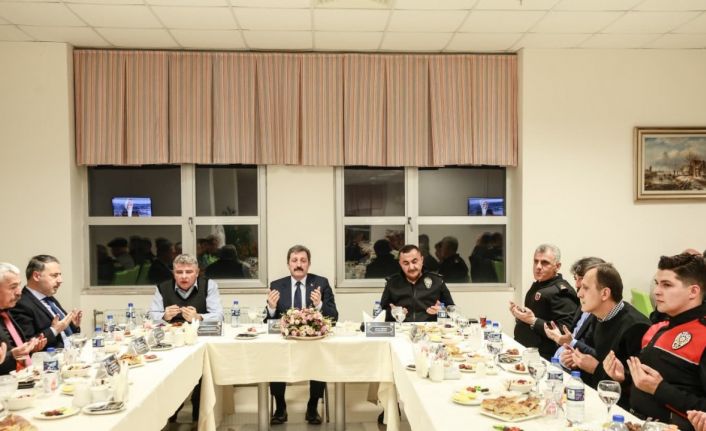 Emniyet teşkilatı iftarda buluştu: "Samsun’un huzuru için 7/24 görev başındayız"