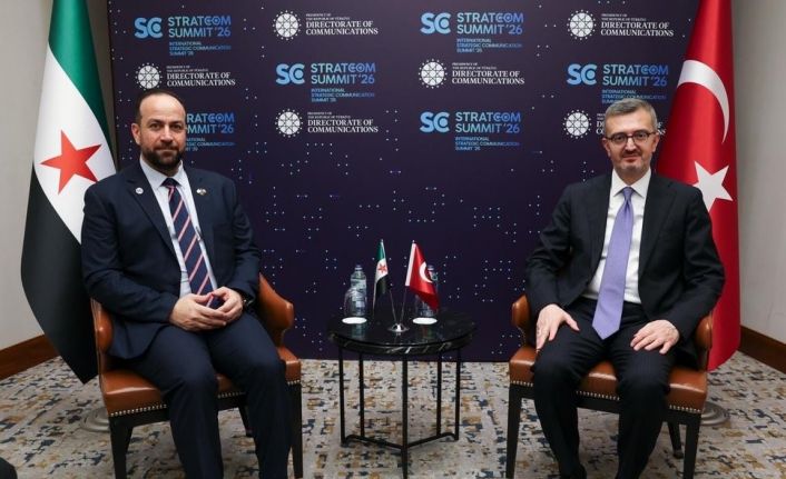 İletişim Başkanı Duran, Suriye Enformasyon Bakanı el-Mustafa ile görüştü