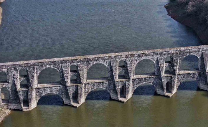 İstanbul’da barajlarda doluluk yüzde 45,95 oldu; Mağlova Kemeri yeniden suyla buluştu