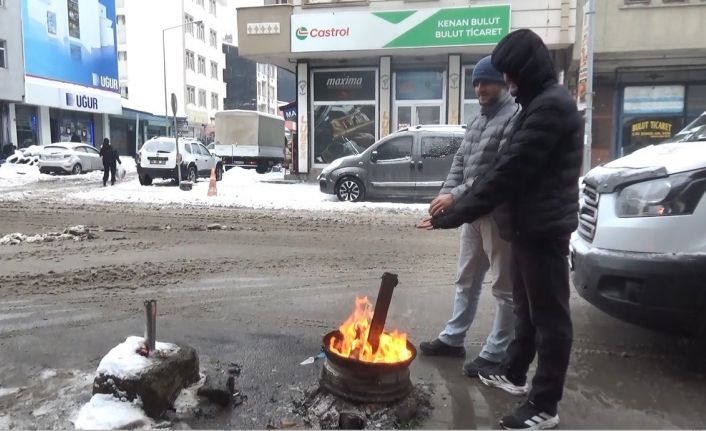 Kars eksi 15’i gördü: Baharda Sibirya soğukları etkili oluyor