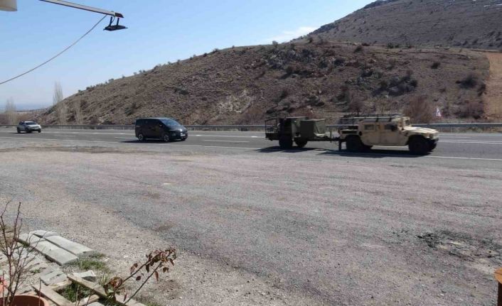 Malatya’da kurulması planlanan patriot hava savunma sistemi için sevkiyatlar sürüyor