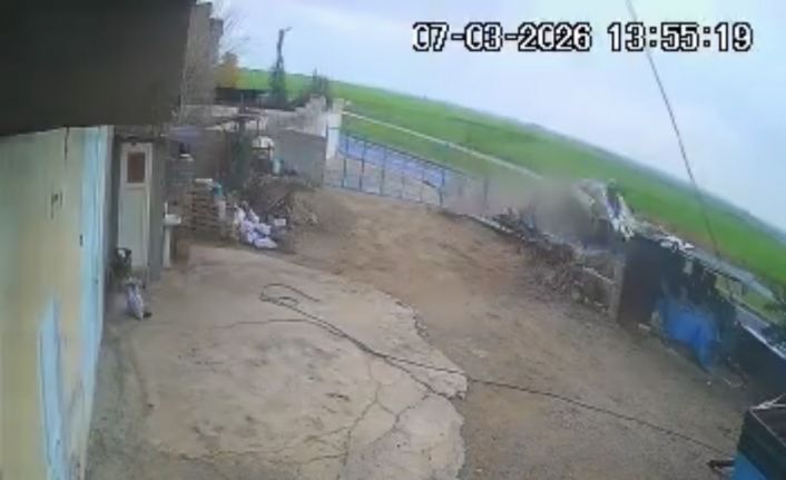 Mardin’de 3 kişinin yaralandığı kazanın güvenlik kamerası görüntüleri ortaya çıktı