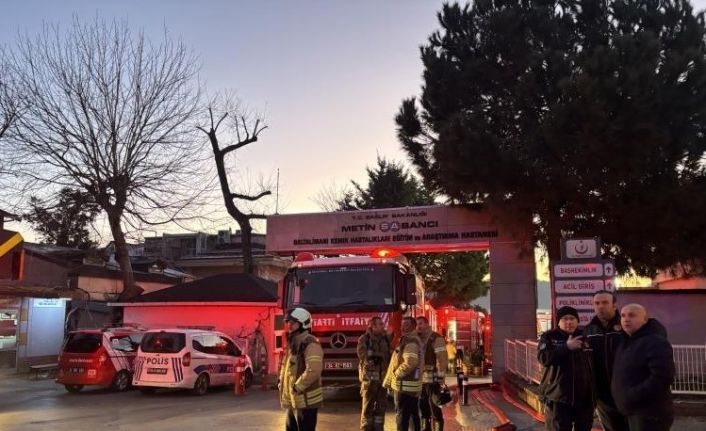 Metin Sabancı Baltalimanı Kemik Hastalıkları Eğitim ve Araştırma Hastanesi’nde yangın: 11 hasta tahliye edildi