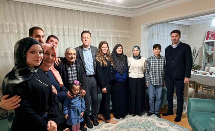 Milletvekili Hatipoğlu, iftarda şehit ailesine misafir oldu