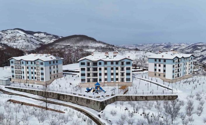 Ordu’da heyelan, 80 haneyi etkilemişti: Vatandaşlar yeni evlerine kavuşuyor