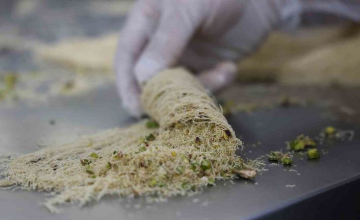 Ramazan bayramı için Diyarbakır’ın tescilli ürünleri kadayıf ve soğuk baklavaya yoğun talep
