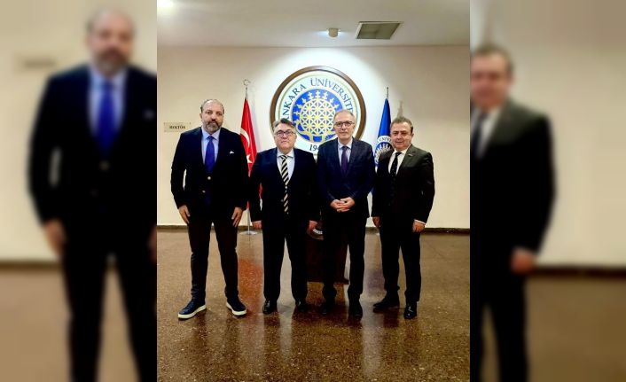 Rektör Özölçer’den Ankara Üniversitesi Rektör Yardımcısı Uzun’a Hayırlı Olsun ziyareti