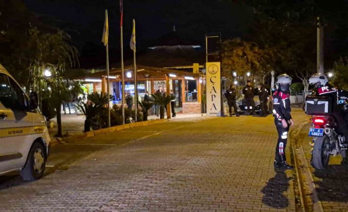 Restoranda önce selamlaştılar, sonra silahlar konuştu: 1 ölü, 1 yaralı