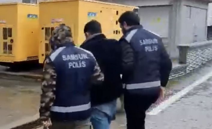 Samsun’da 9 yıl 5 ay 10 gün hapis cezası bulunan şahıs yakalandı