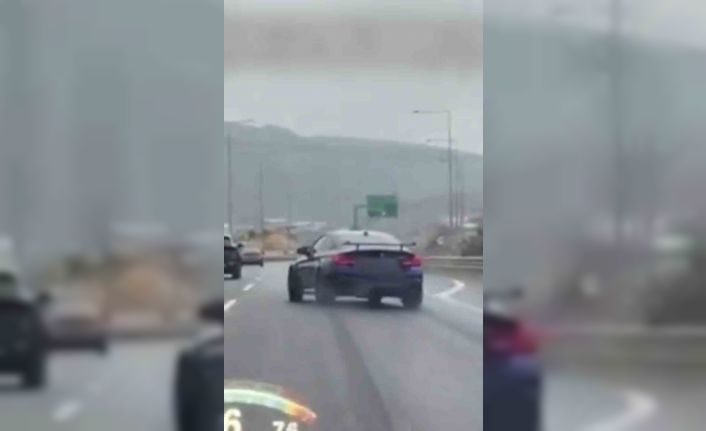 Sancaktepe’de sosyal medyada tehlikeli sürüş anını paylaşan sürücünün ehliyetine el konuldu