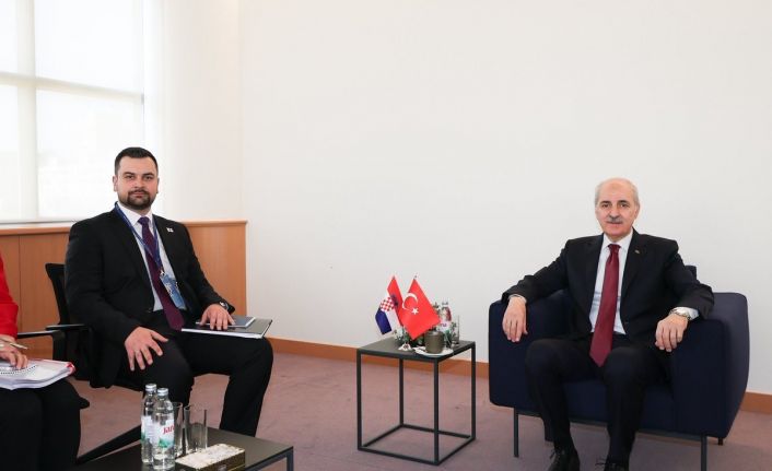 TBMM Başkanı Kurtulmuş, Boşnak Ulusal Azınlık Konseyi Başkanı Hodzic’i kabul etti