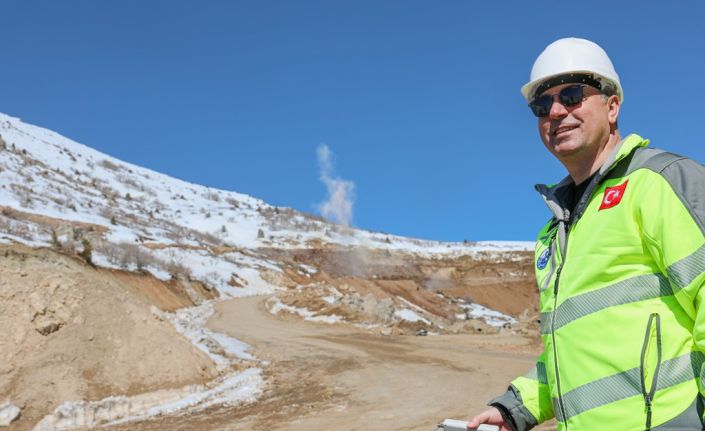 Tecer Taş Kırma ve Eleme Tesisi’nde yeni sezonun ilk patlatması yapıldı