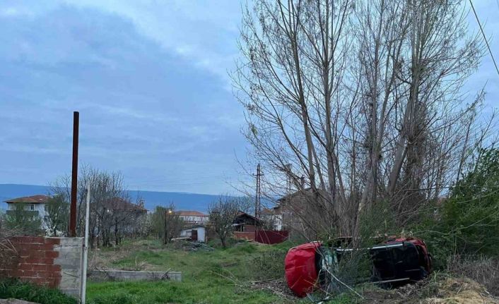 Tokat’ta alkollü sürücü emanet aldığı araçla takla attı: İki kardeş yaralandı