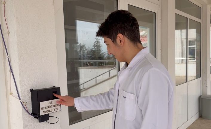 Tokat’ta yerli parmak izi sistemiyle sınıf yoklaması dijital ortama taşındı