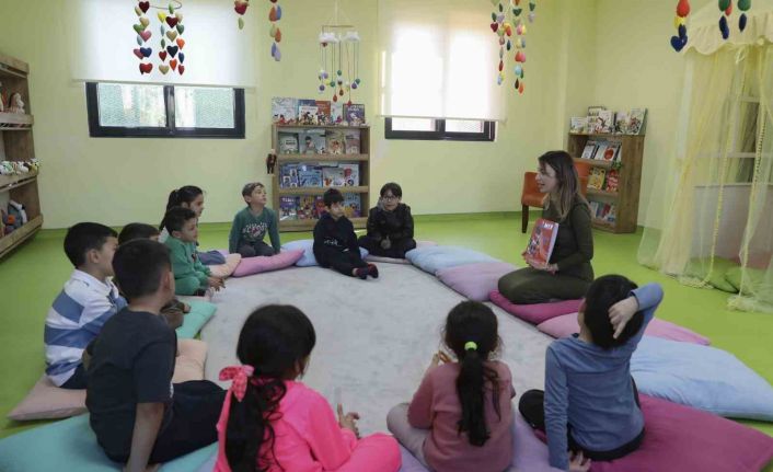 Toroslar Çocuk Kampüsünde masal ve drama ile gelişim destekleniyor