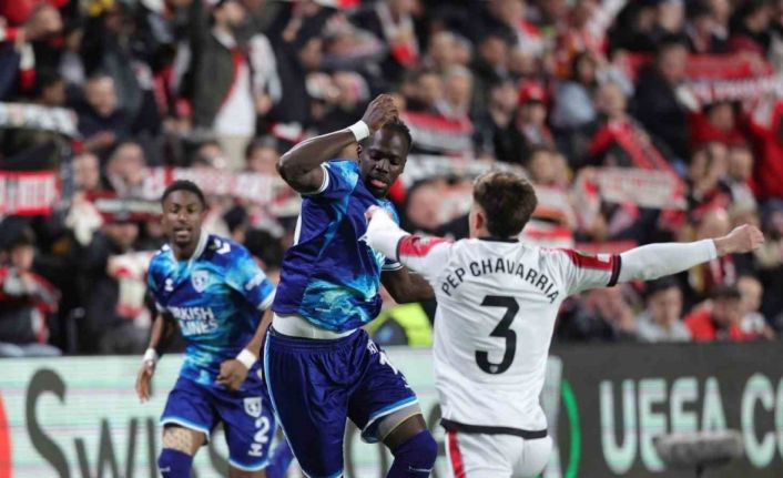 UEFA Konferans Ligi: Rayo Vallecano: 0 - Samsunspor: 0 (İlk yarı)