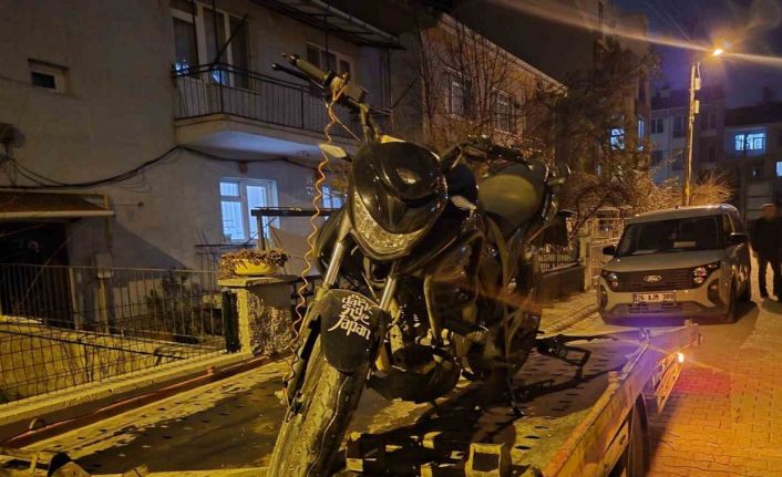 Yarışa katıldı ama polisten kaçamadı