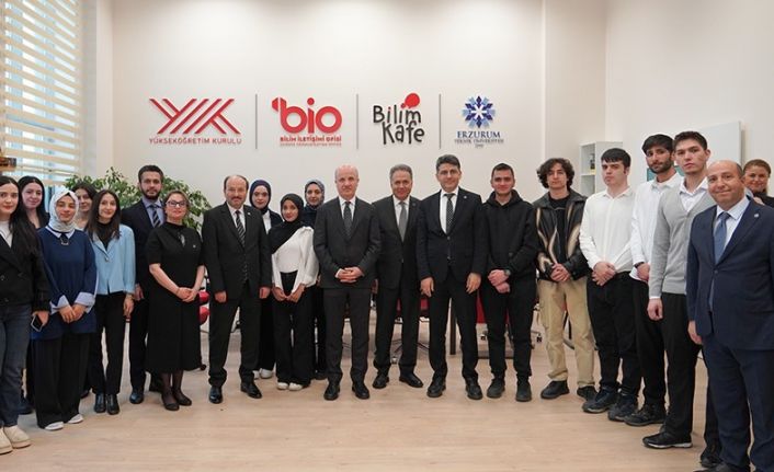 YÖK Başkanı Özvar, Erzurum Teknik Üniversitesi Bilim İletişimi Ofisi’nin açılışını gerçekleştirdi