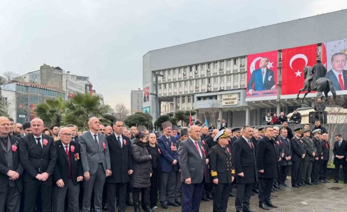 Zonguldak’ta 18 Mart Çanakkale Zaferi ve Şehitleri Anma Günü dolayısıyla tören düzenlendi
