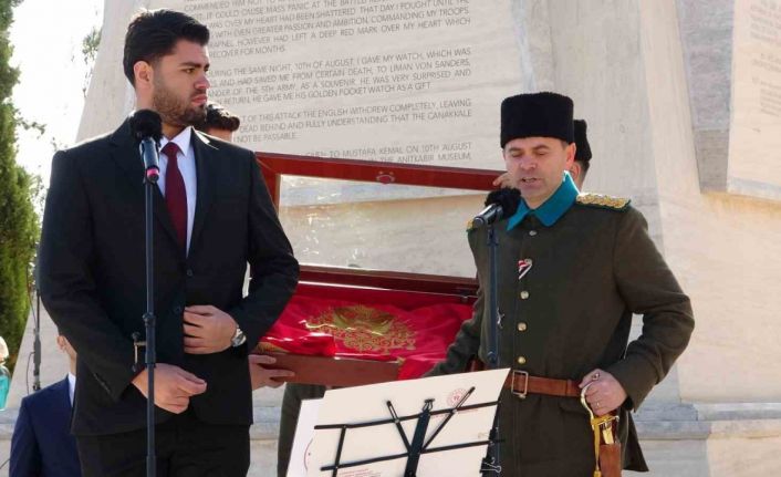 57’nci Alay Sancağı 111 yıl sonra kurulan 57 Alay’a teslim edildi