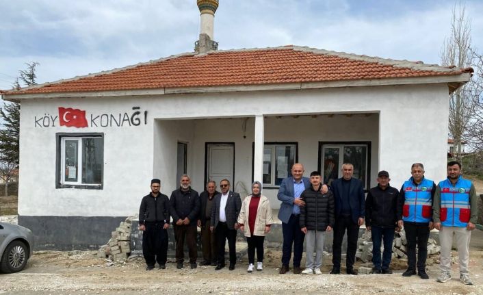 Ağaçören ilçesinin 21 kilometrelik içme suyu hattı yenilendi