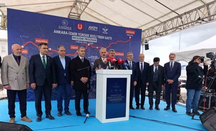 Ankara-İzmir YHT projesi ile yılda yaklaşık 13,3 milyon yolcu ve 90 milyon ton yük taşınması bekleniyor