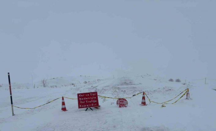 Ardahan-Ardanuç kara yolu kar ve tipi nedeniyle ulaşıma kapatıldı