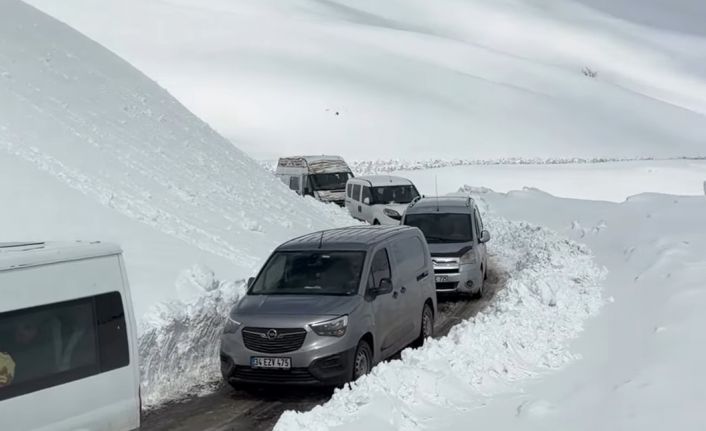 Bahçesaray-Hizan karayoluna çığ düştü: Yol yaklaşık 4 saat kapalı kaldı