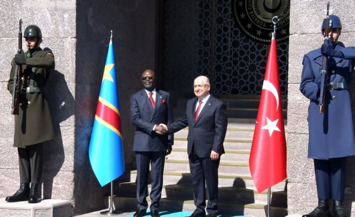 Bakan Güler, Kongo Demokratik Cumhuriyeti Cumhurbaşkanı Yardımcısı Muadiamvita ile görüştü