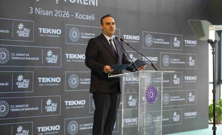 Bakan Kacır: "Kimya sektöründe 935 milyar liralık yatırımın önünü açtık"