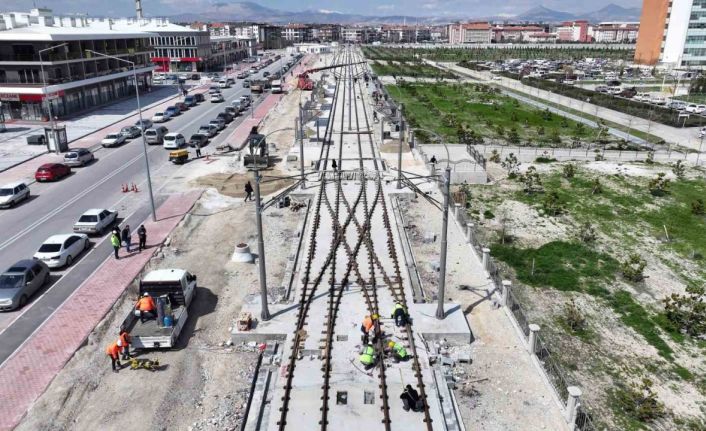 Başkan Altay: "Stadyum-Şehir Hastanesi Tramvay Hattı’nda yoğun mesai sürüyor"