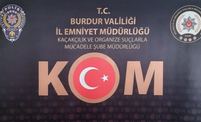 Burdur’da 27 adet tarihi eser ve 79 adet sikke ele geçirildi