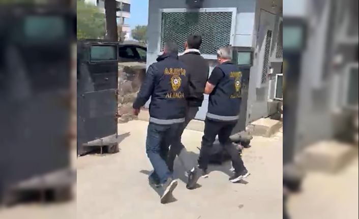 Cezaevi firarisi Aliağa’da polisten kaçamadı