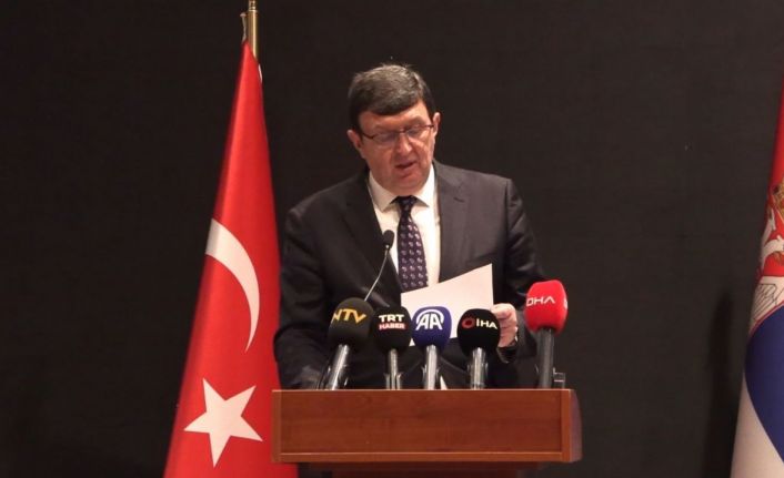 Cumhurbaşkanı Yardımcısı Yılmaz: "Sırbistan ile ticaret hacmimizi 5 milyar dolara çıkarmaya emin adımlarla ilerlemekteyiz"