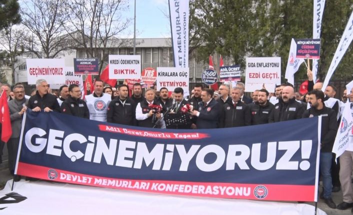 Devlet Memurları Konfederasyonu Genel Başkanı Kaya: "Memurumuz ayın sonunu getirecek maaşlara erişene kadar mücadelemizi sürdüreceğiz"