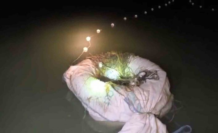 Eğirdir ve Kovada göllerinde kaçak avcılara yönelik denetimlerde 800 metre ağ ele geçirildi