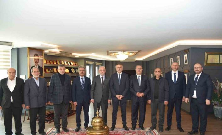 Gıda ve Kontrol Genel Müdürü Dilber, Başkan Dumandağ ile bir araya geldi