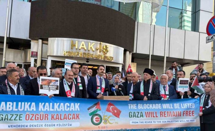 HAK-İŞ Genel Sekreter Yardımcısı Zengin, Gazze için SUMUD misyonuna katılıyor