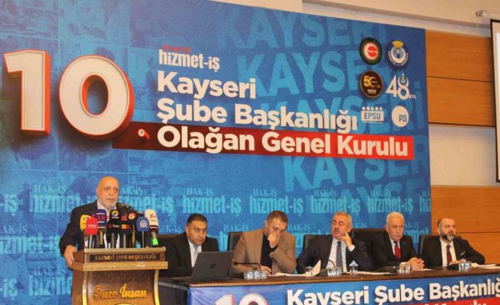 HAK-İŞ Konfederasyonu Genel Başkanı Arslan: "Vergi sistemimizde ciddi bir sorun var"